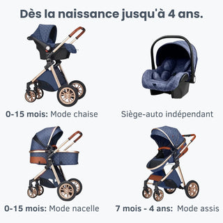 Poussette 3 en 1 Trio™ PRIME