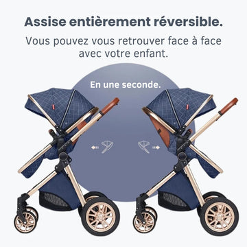 Poussette 3 en 1 Trio PRIME Trio Poussette